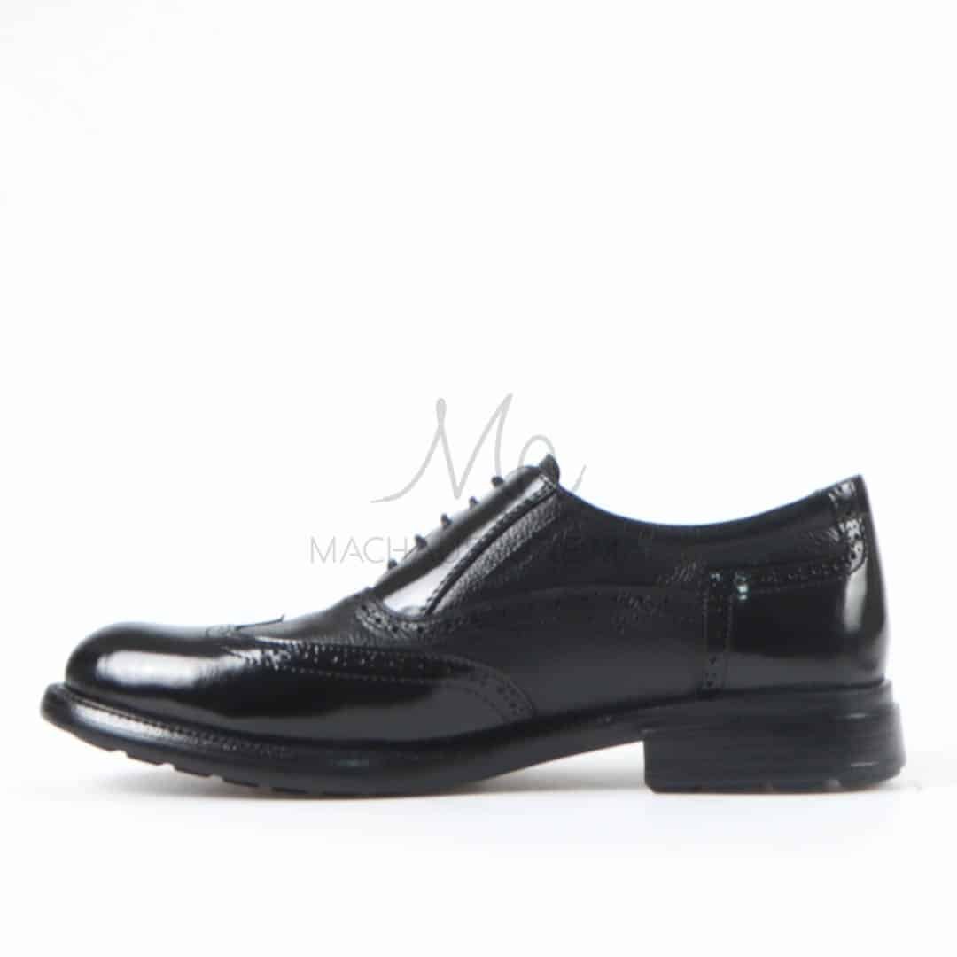 Marlon - Chaussures de ville 100% Cuir en Noir.