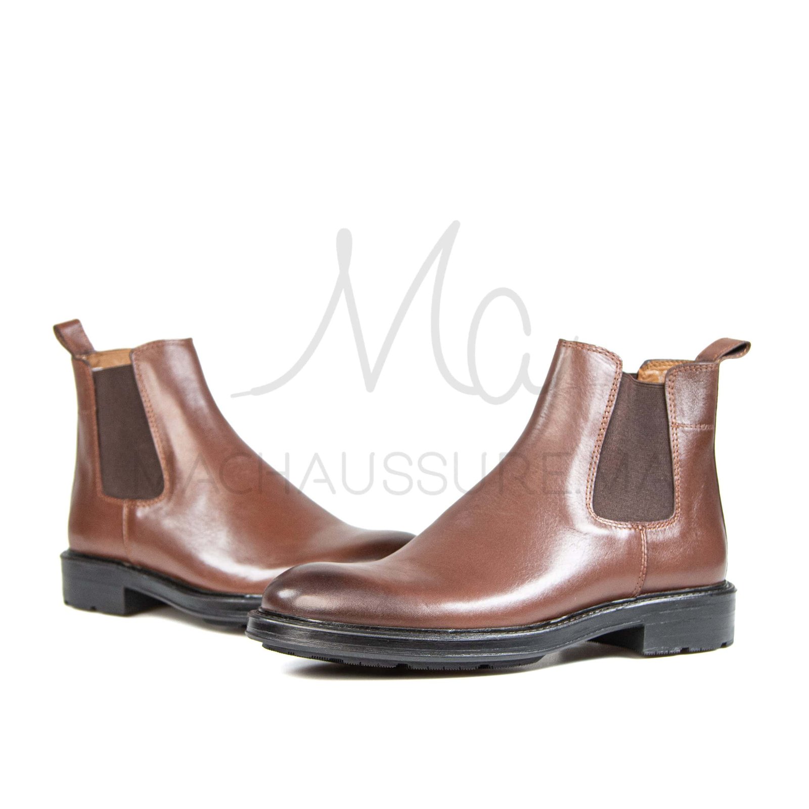 PICASSO – Boots Hommes en Marron.
