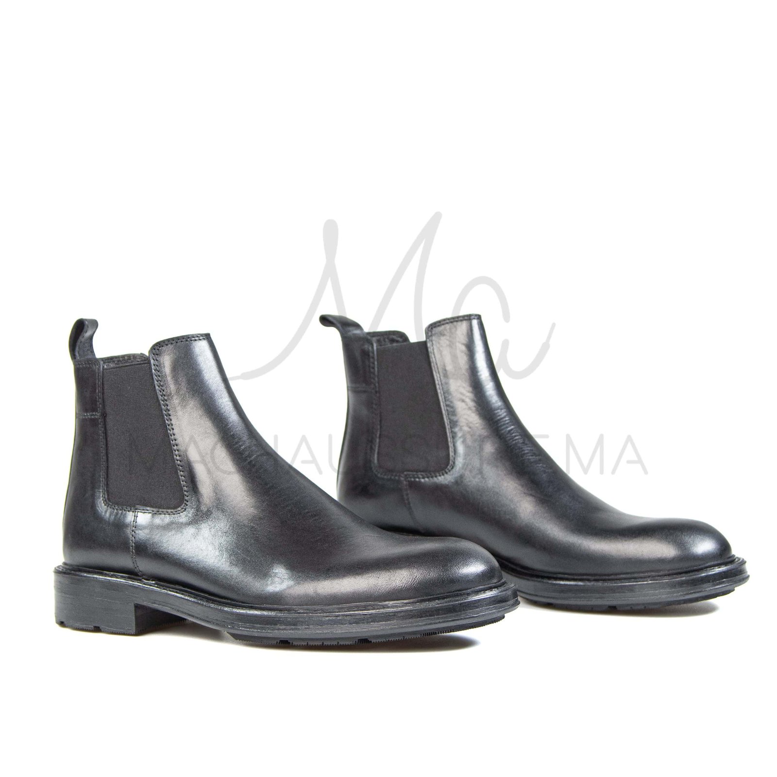 PICASSO – Boots Hommes en Noir.