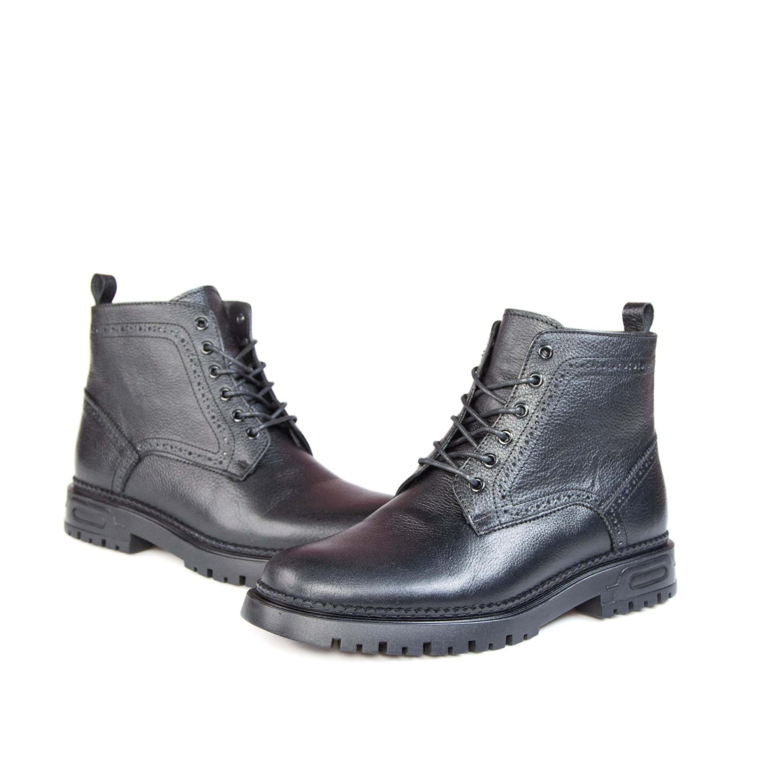 Mazen – Boots Hommes 100% Cuir – Noir.