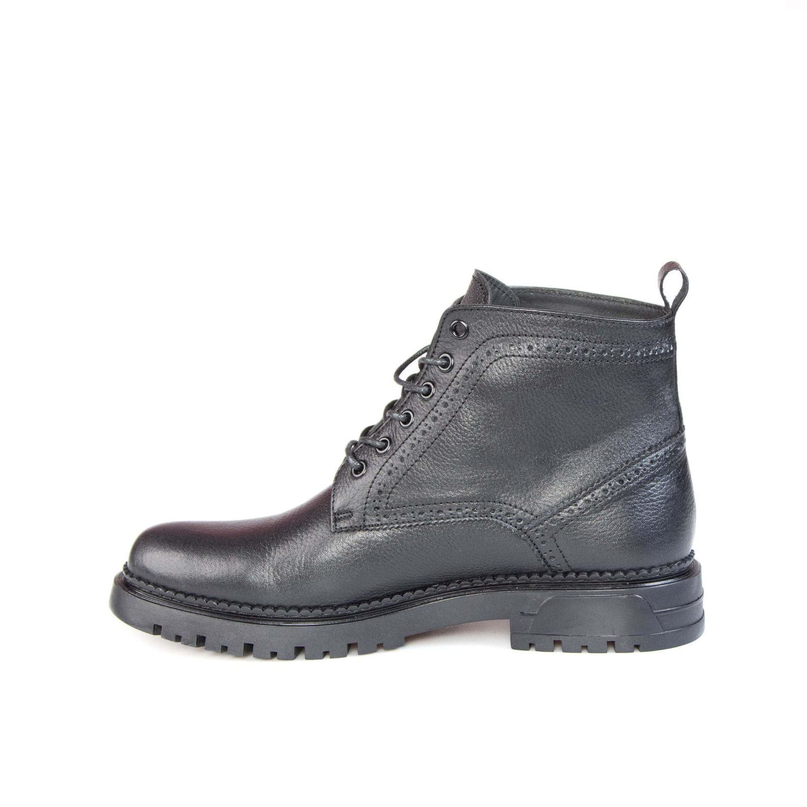 Mazen – Boots Hommes 100% Cuir – Noir.