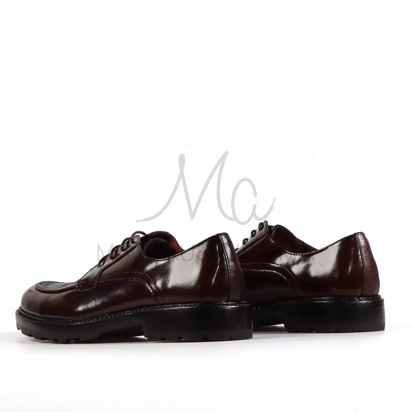 Croc Luxe - Chaussures de ville cuir en Marron.