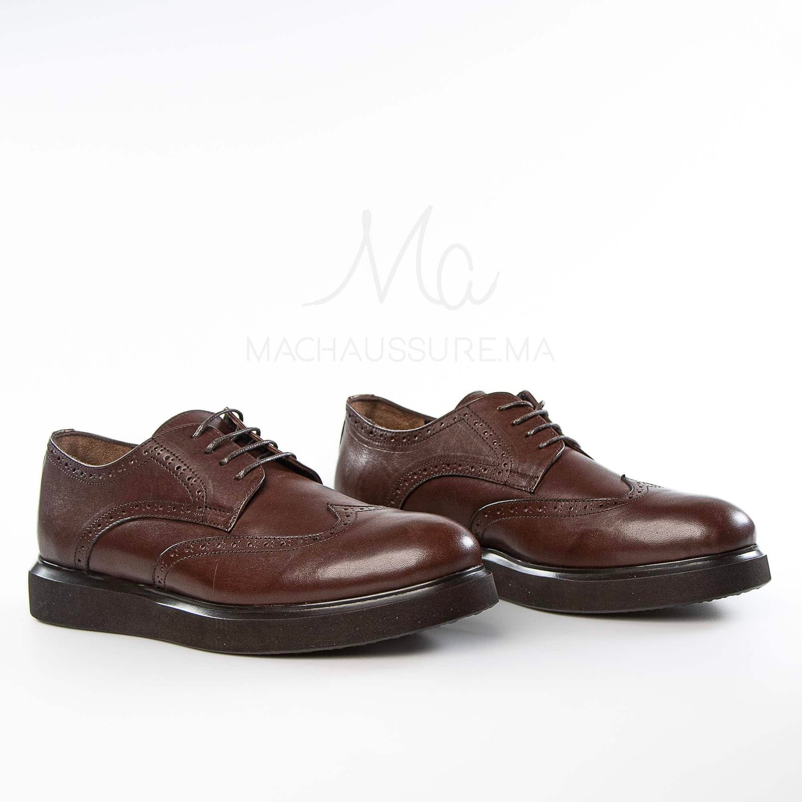 Savile - Chaussures de ville en Marron.