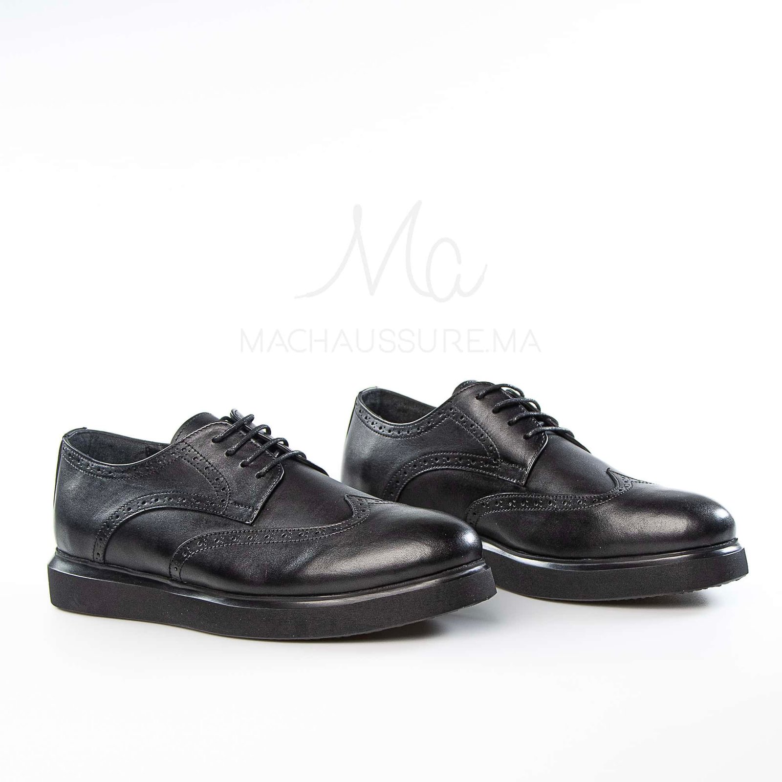 Savile - Chaussures de ville en Noir.