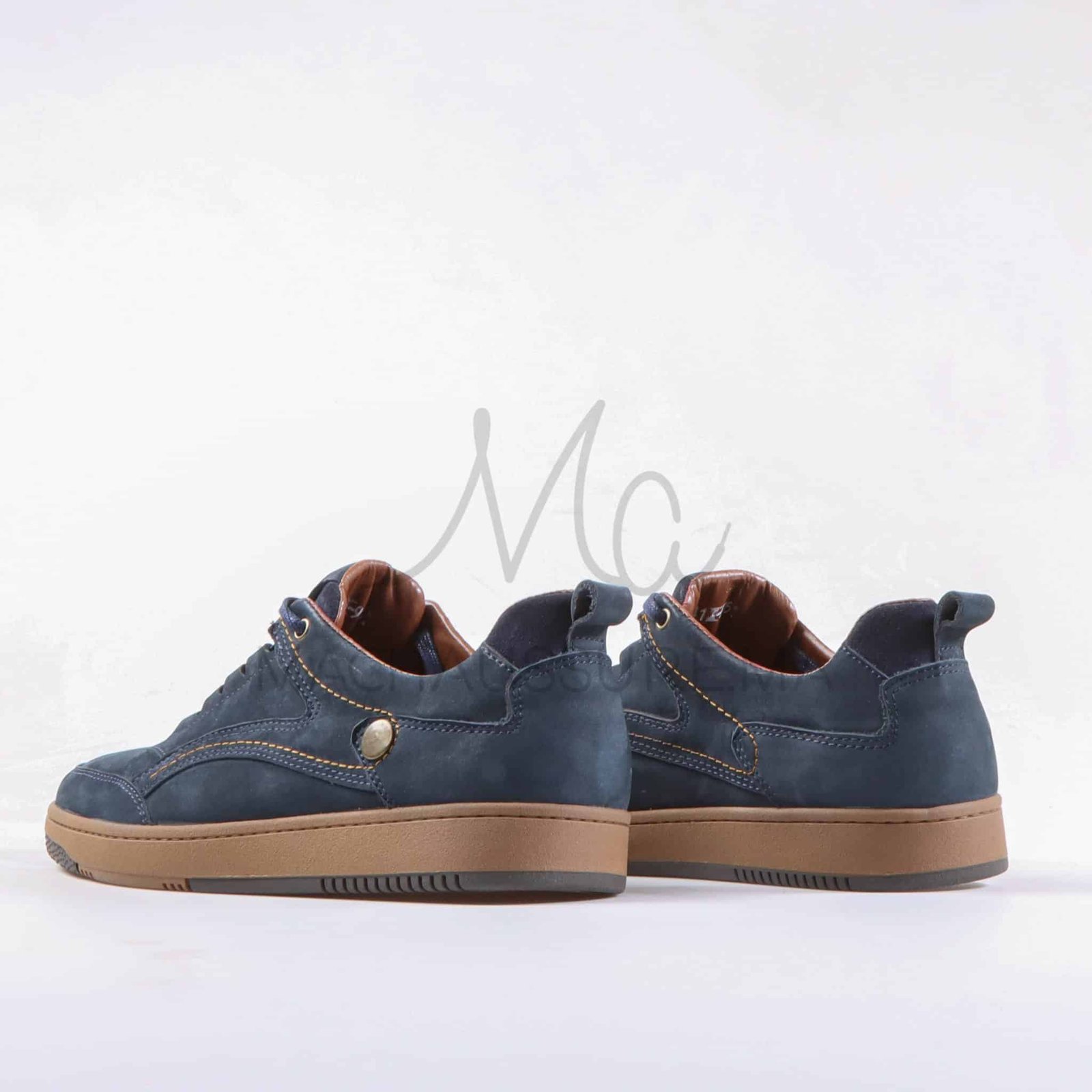 Oasis - Baskets confortables en Bleu marine.