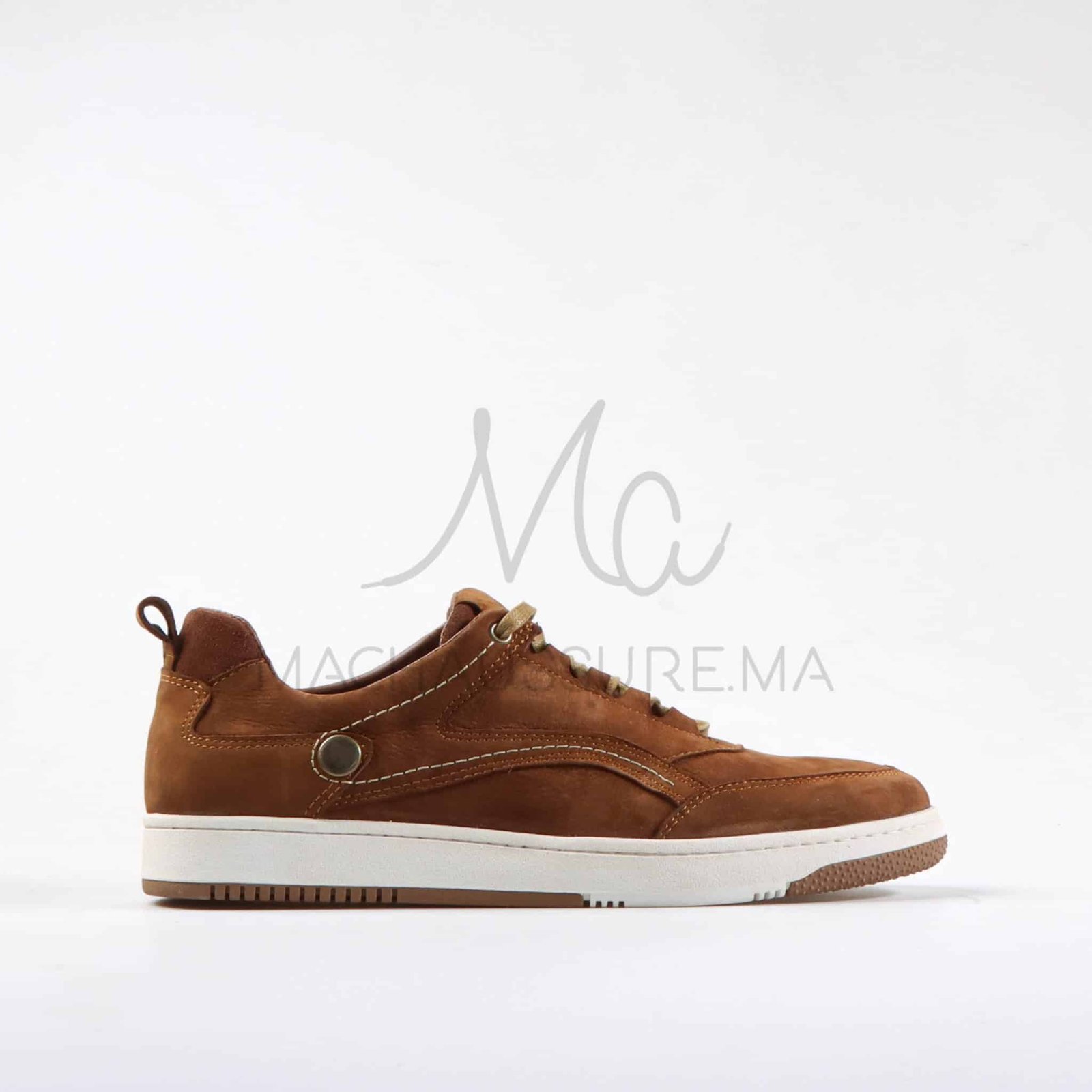 Oasis - Baskets confortables en Tabac.