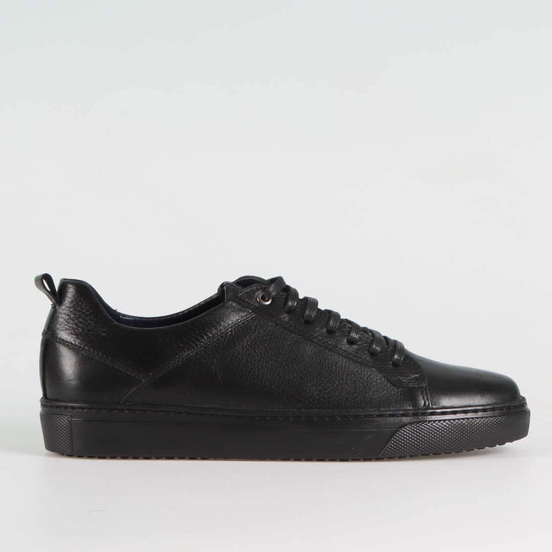 Matis – Baskets Hommes Cuir en Noir.