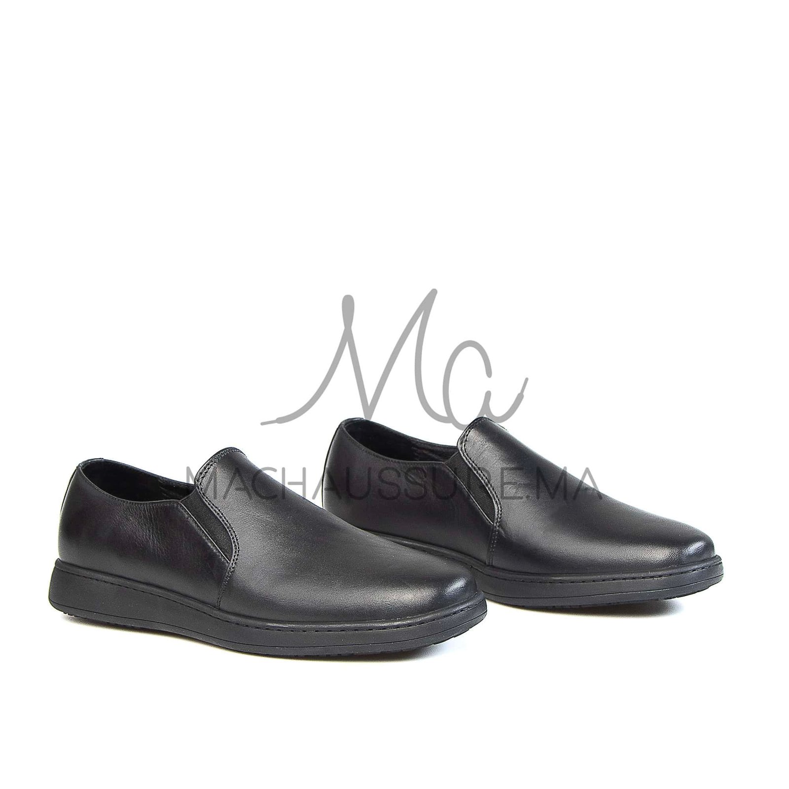 Baron – Chaussures de ville Hommes en Noir.