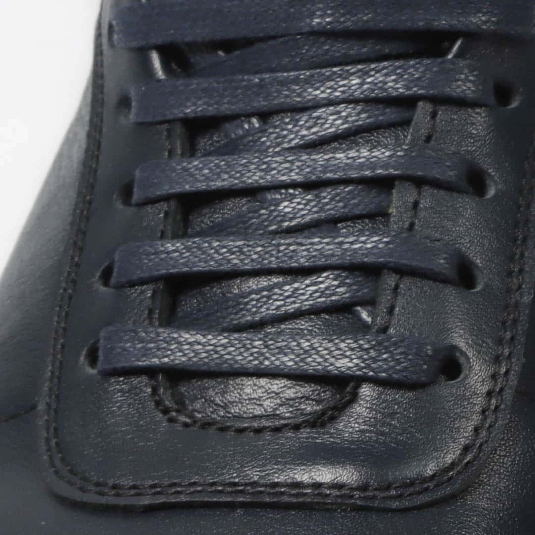 CityStroll - Baskets Hommes 100% Cuir – Bleu.