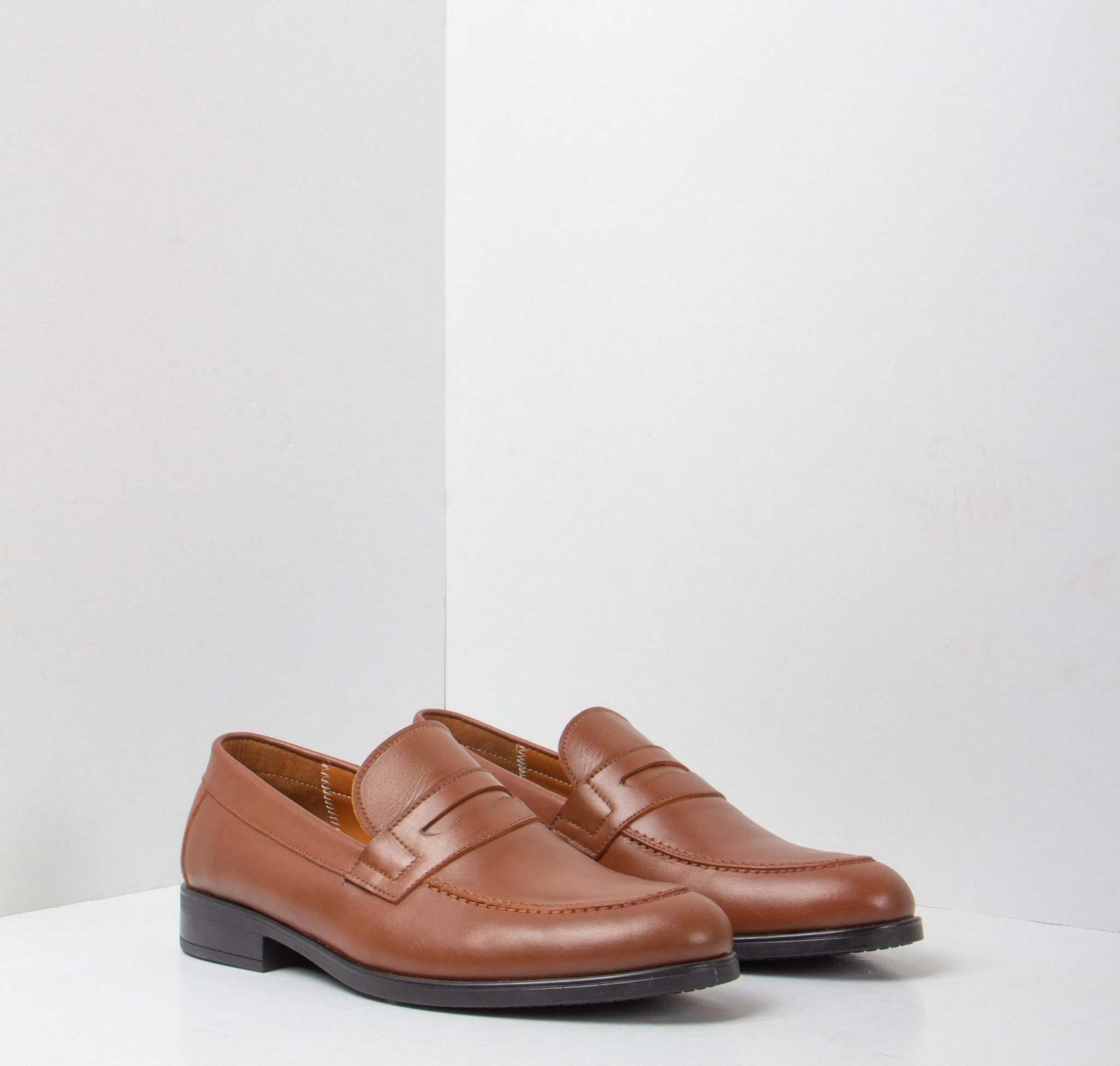 Ballsy Chaussures homme en Cuir - Tabac.