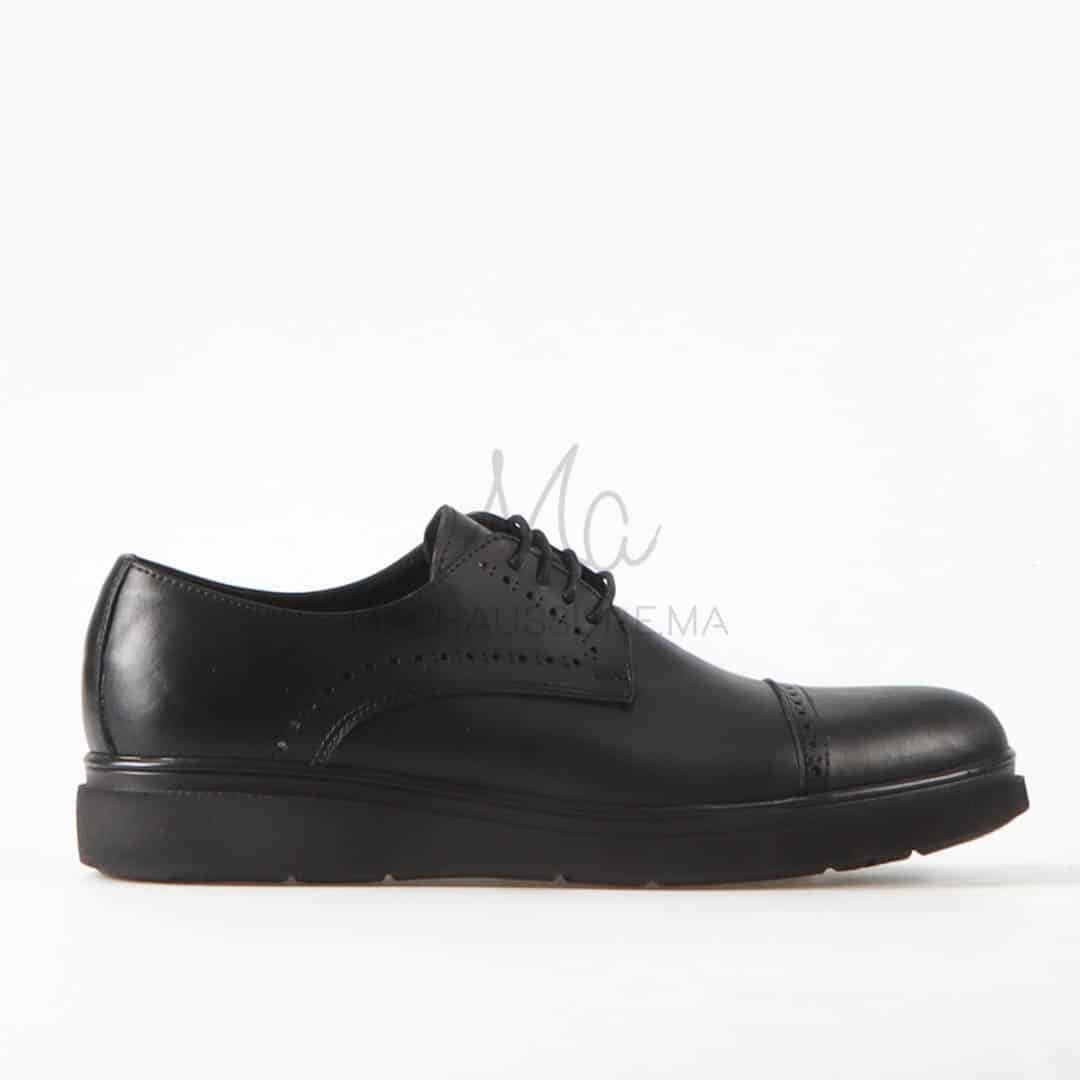 Urbany - Chaussures de ville 100% Cuir – Noir.