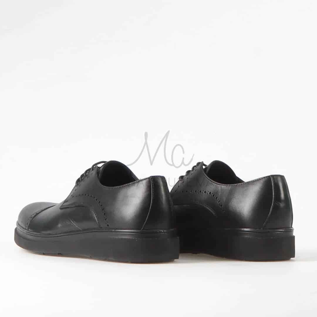 Urbany - Chaussures de ville 100% Cuir – Noir.