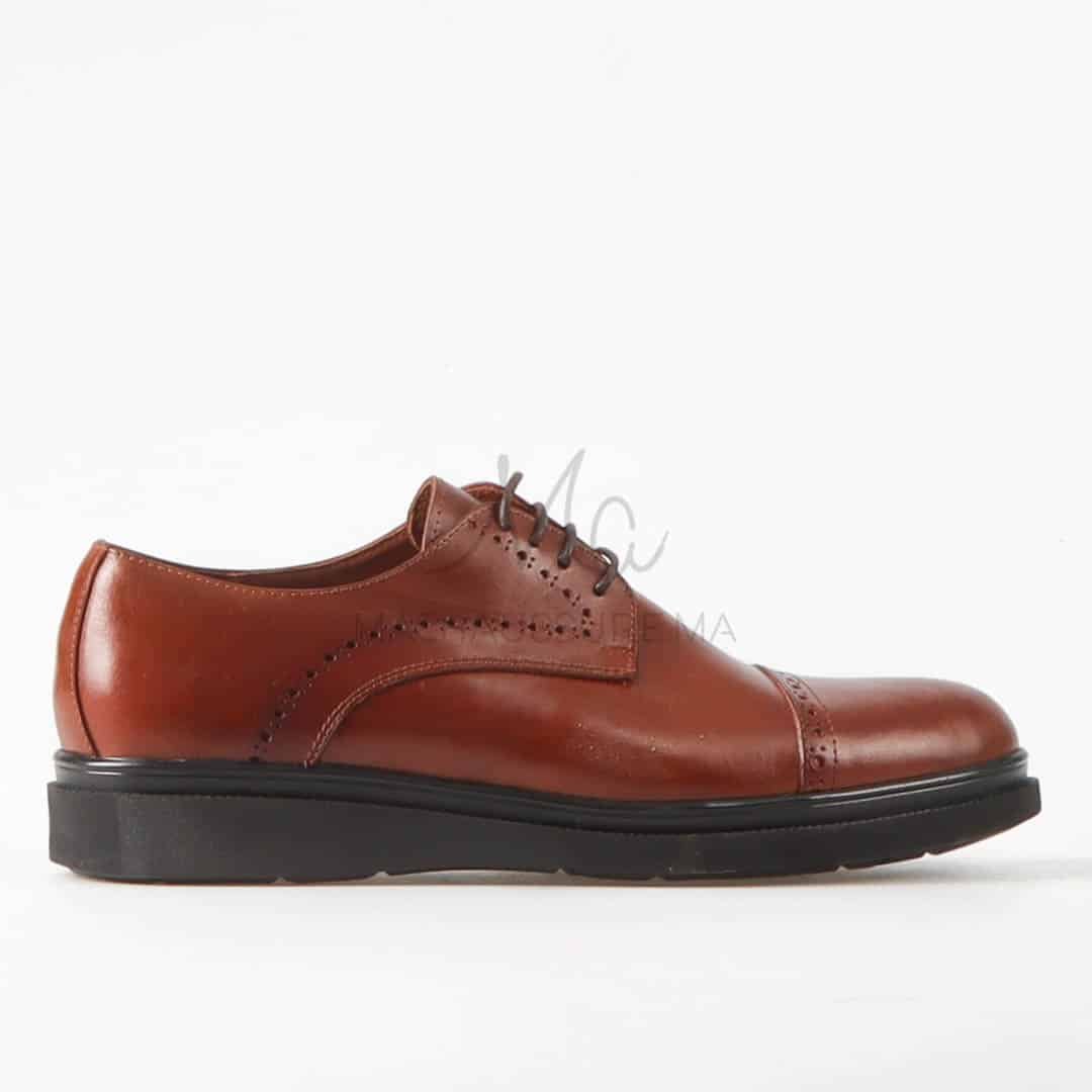 Urbany - Chaussures de ville 100% Cuir – Tabac.