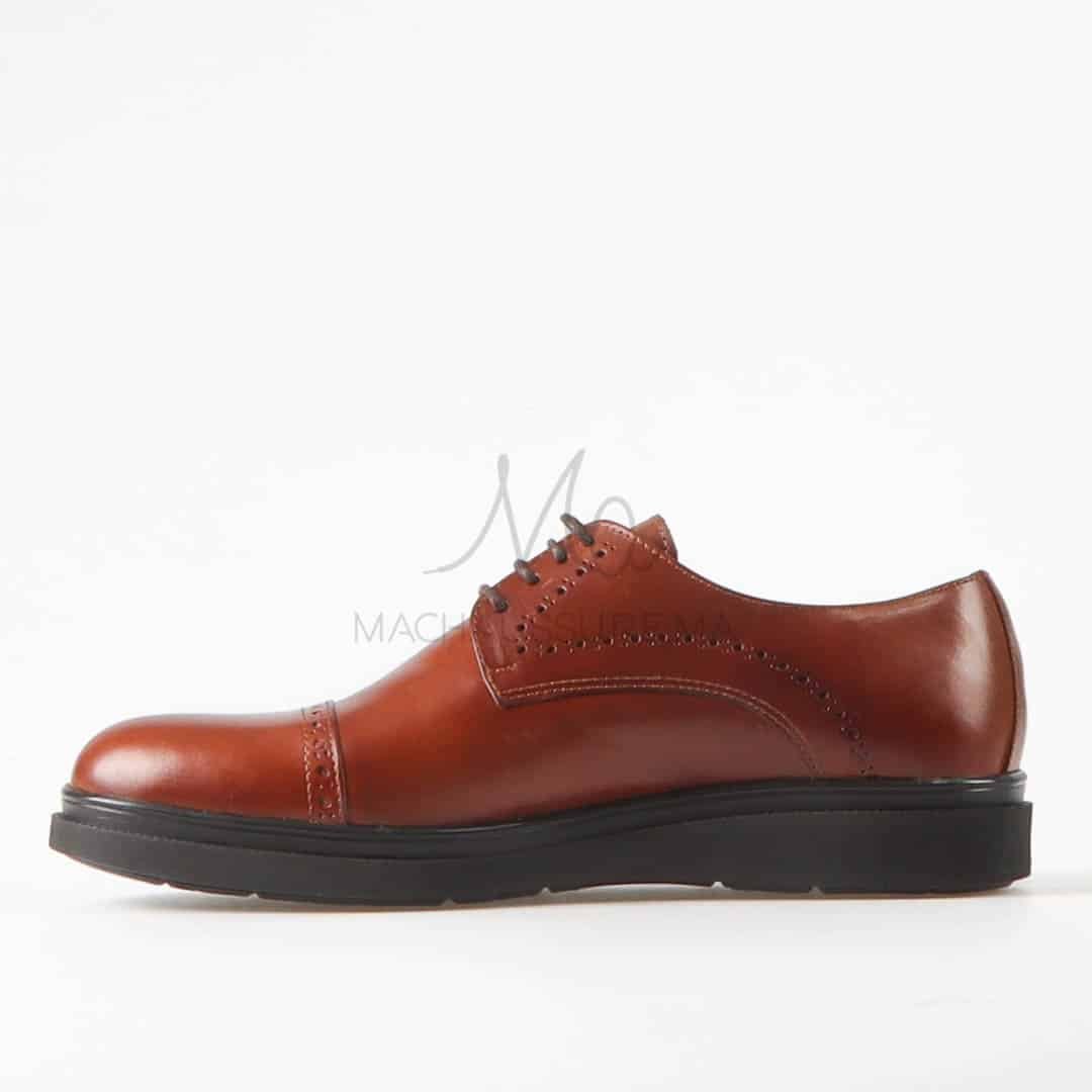 Urbany - Chaussures de ville 100% Cuir – Tabac.
