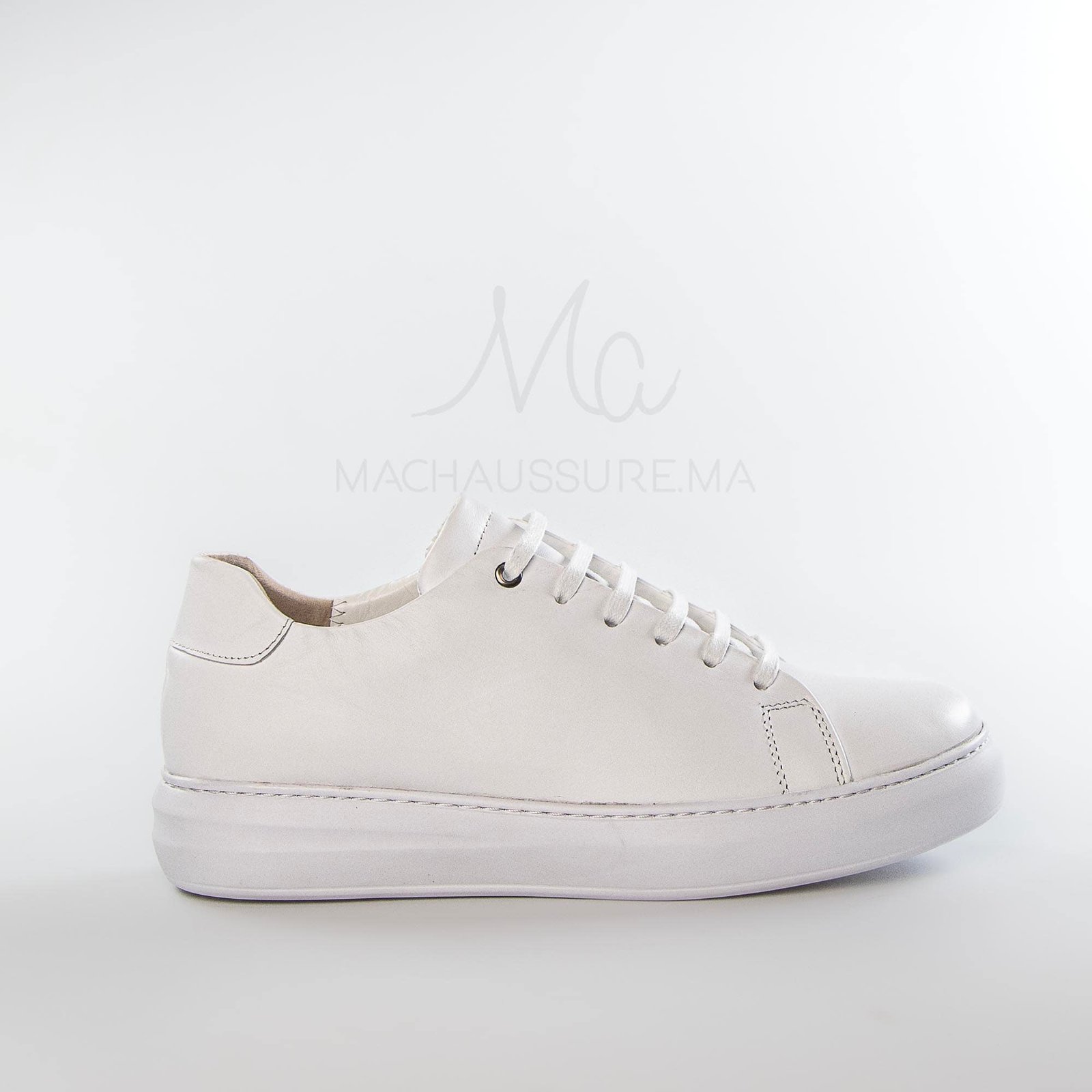 Velocity - Baskets confortables en Blanc.