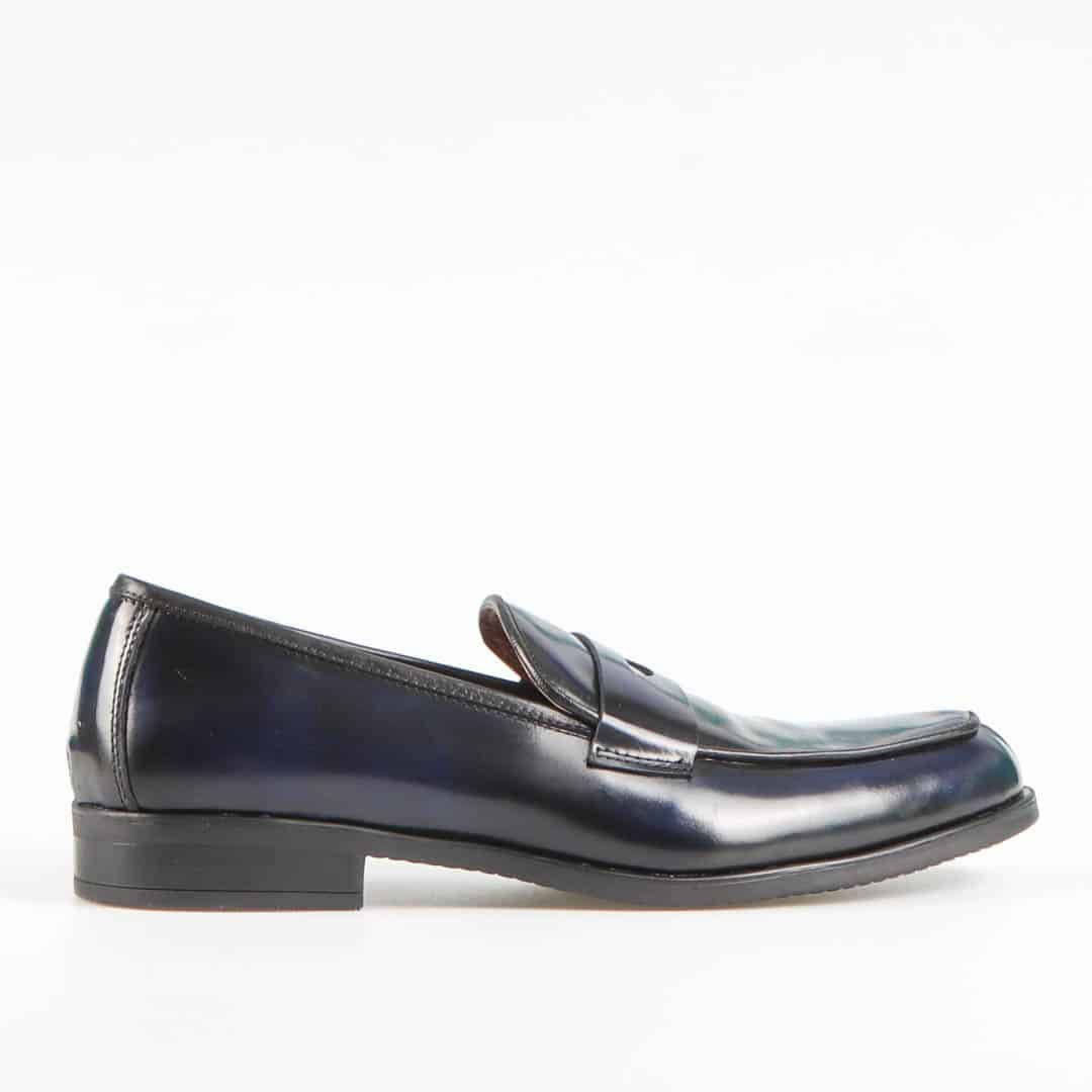 Yorgous – Chaussure de ville – Bleu.