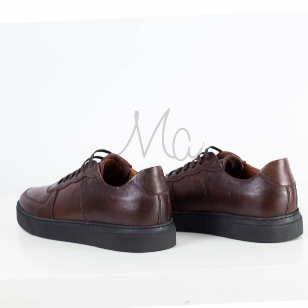 AIR BALVIN - Baskets en Marron.