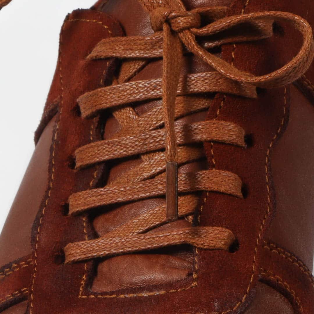 Adrena Baskets confortables 100% Daim en Tabac.