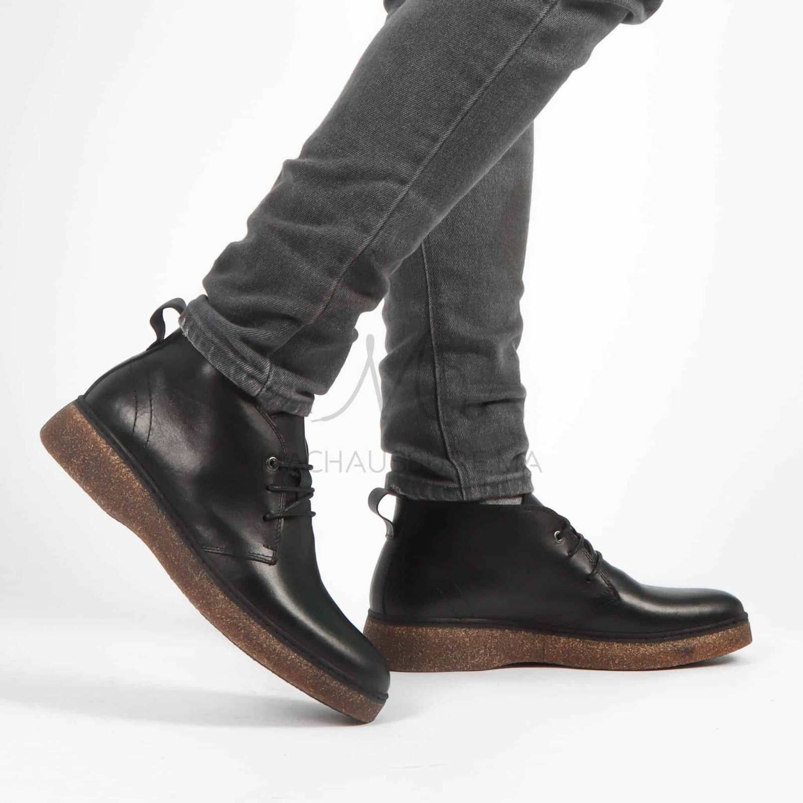 Decorum - Boots Hommes en Noir.