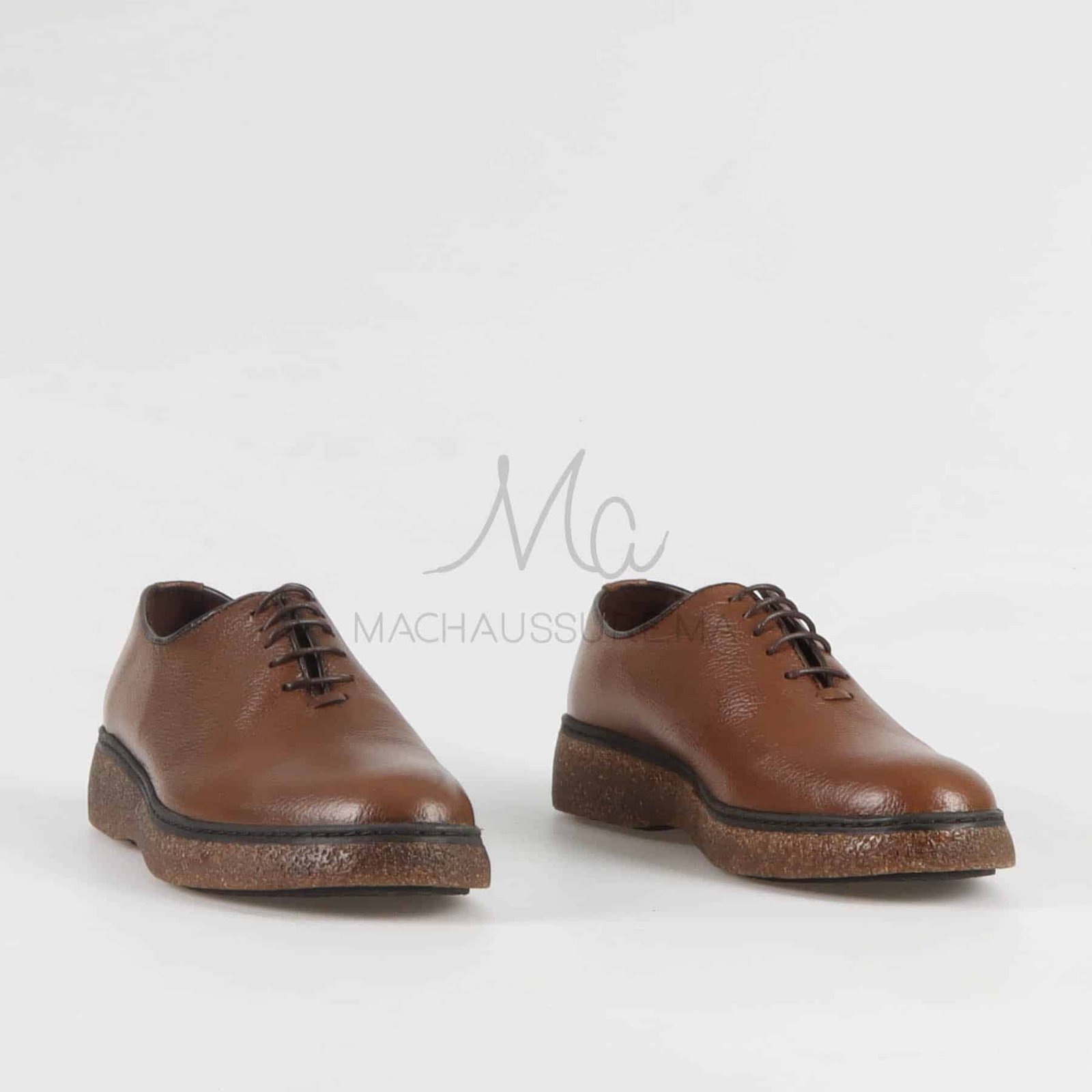 Noblesse – Chaussures de ville Cuir en Tabac.