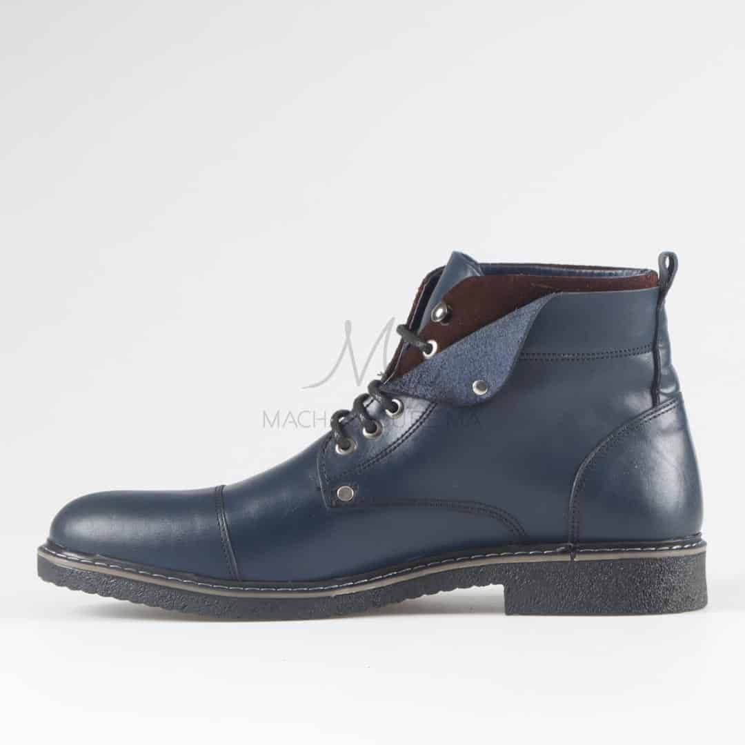 Theodore - Bottines en Bleu.