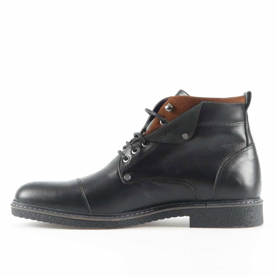 Theodore - Bottines en Noir.