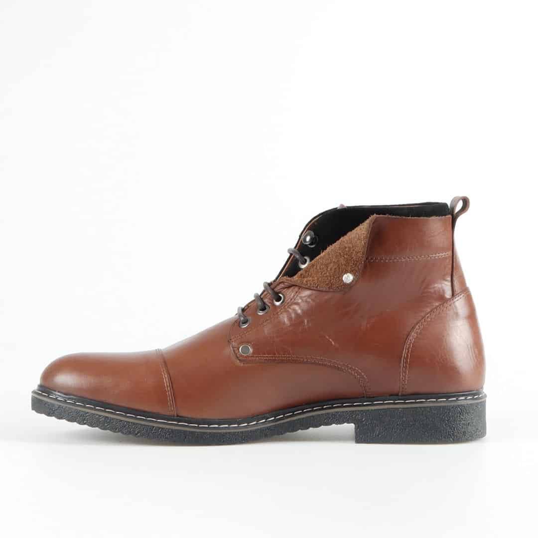 Theodore - Bottines en Tabac.