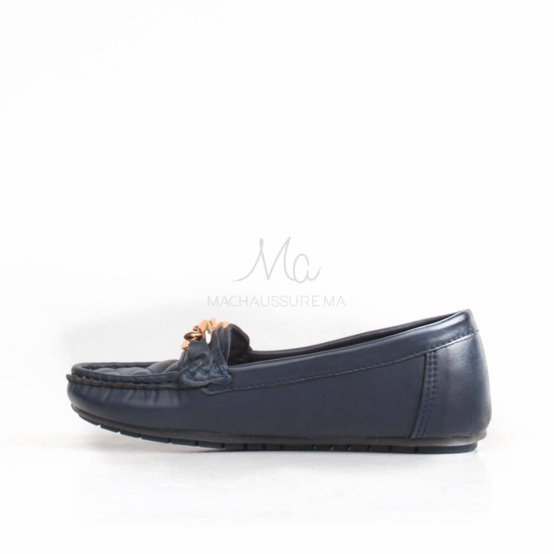 ZENDIA-Ballerines pour fille en Bleu.