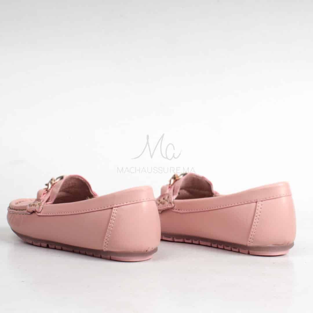 ZENDIA-Ballerines pour fille en Rose.